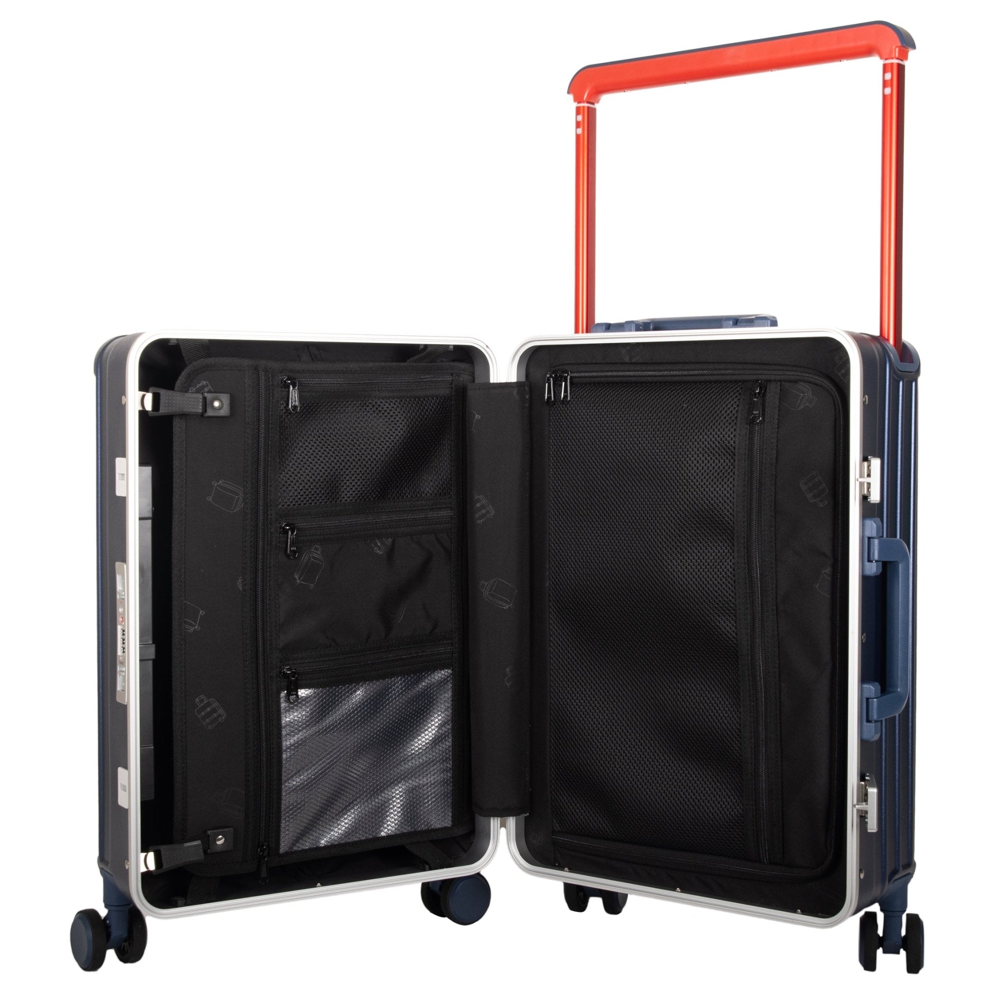 MALETA CAPRI 20" TSA AZUL ASA GRANDE - Monteli