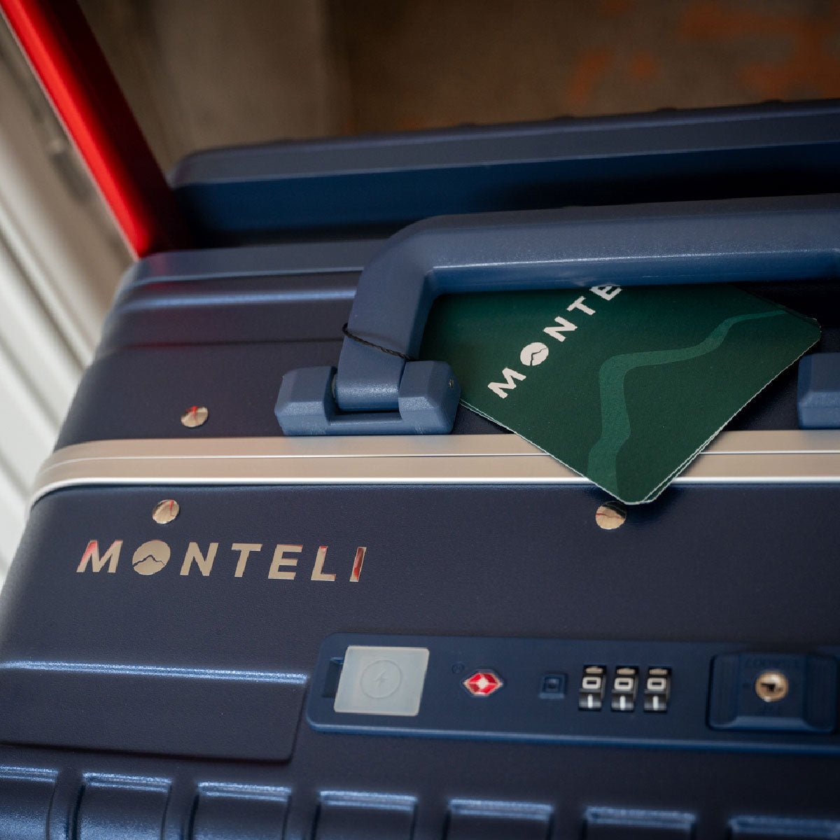 MALETA VIAJE 20" TSA AZUL ASA GRANDE - Monteli
