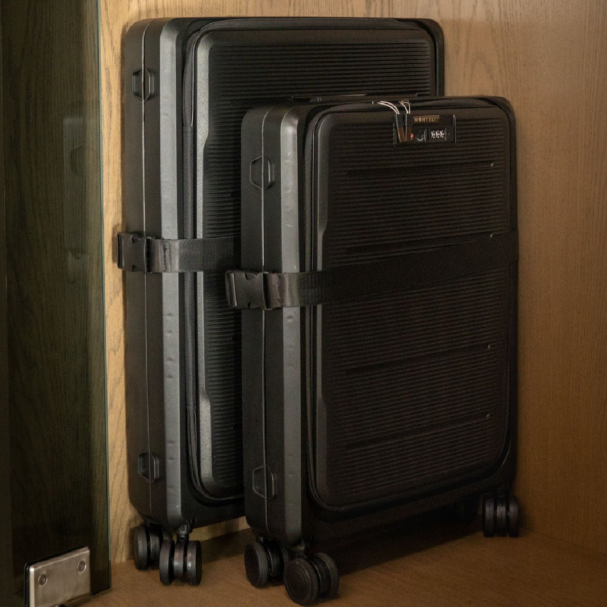 MALETA VIAJE PLEGABLE 24" TSA FRONTAL - Monteli