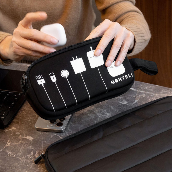 ESTUCHE PARA CARGADORES Y CABLES - Monteli