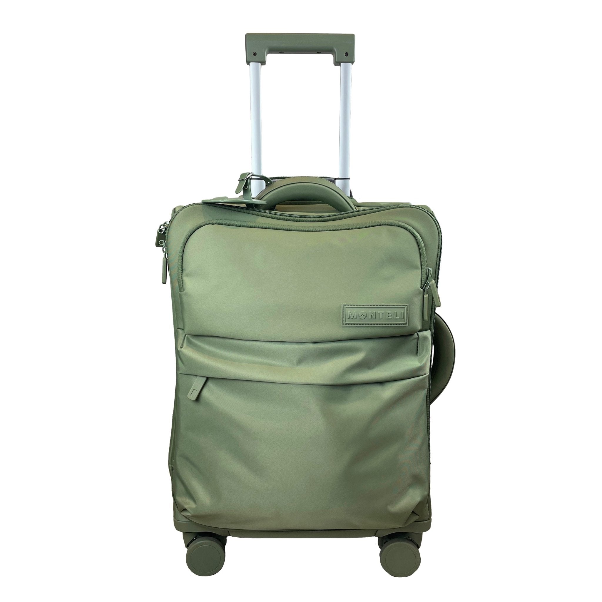 MALETA DE VIAJE IMPERMEABLE DE 20" CANDADO TSA | VERDE - Monteli