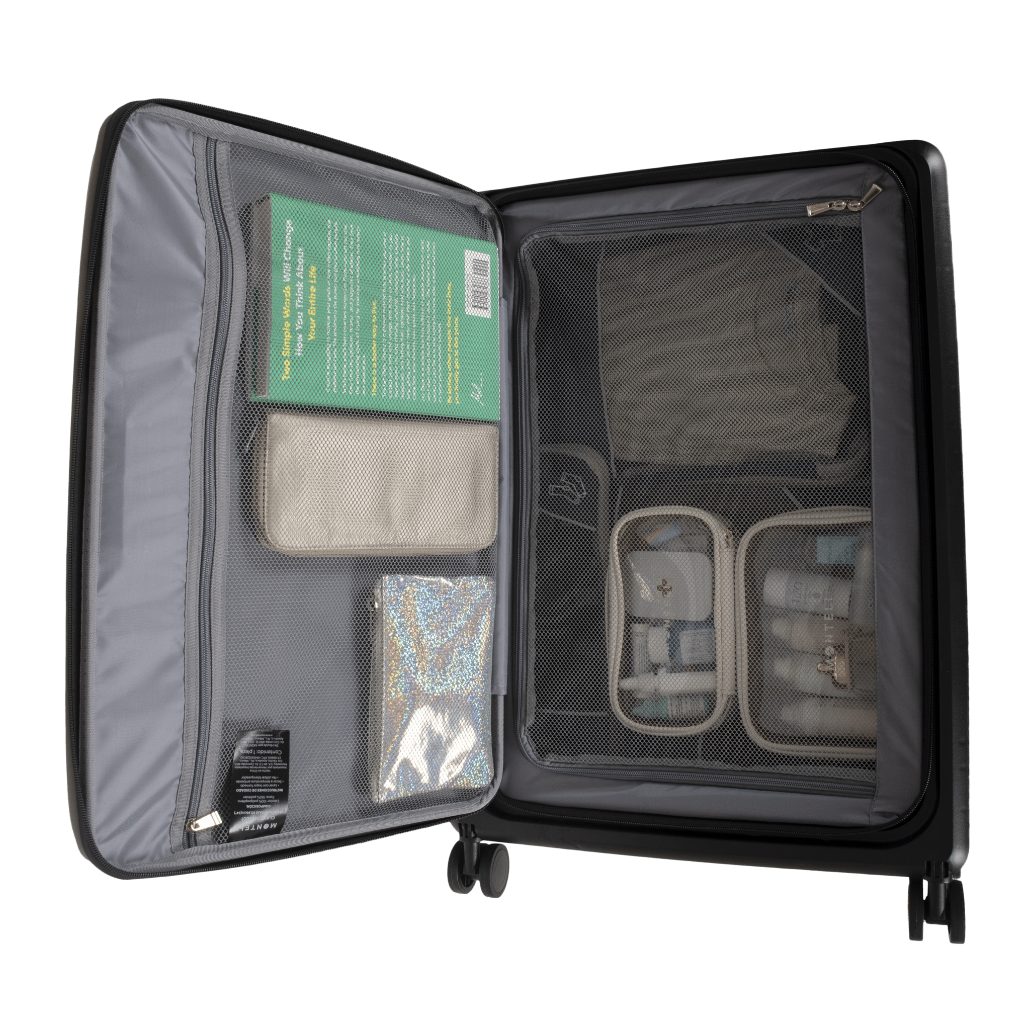 MALETA VERONA PLEGABLE 24" TSA FRONTAL - Monteli
